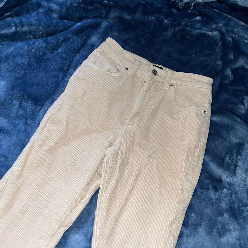 Lee Light Beige Corduroy Pants
